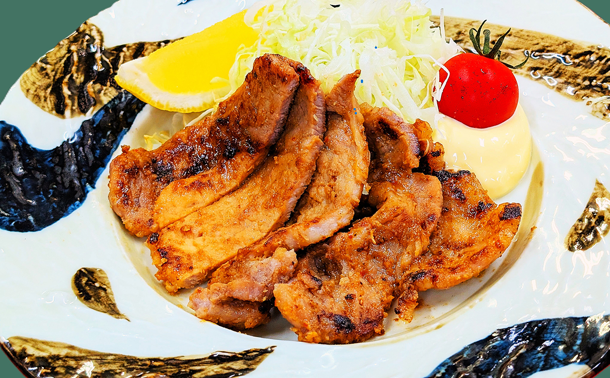のぼりべつ豚ロースのみそ焼き